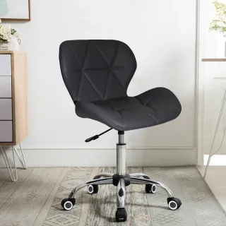 【E-home】Radar雷達軟墊電腦椅 5色可選(辦公椅 網美 無扶手)