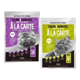 【A LA CARTE 阿拉卡特】益生菌配方六個月以上全齡貓適用 15kg(貓糧、貓飼料、貓乾糧)
