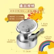 【Chieh Pao 潔豹】大和316不銹鋼兒童碗組-280cc(附304蓋+304湯匙 SGS檢驗合格)