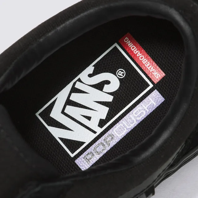 【VANS 官方旗艦】Skate Old Skool 男女款黑色專業滑板鞋