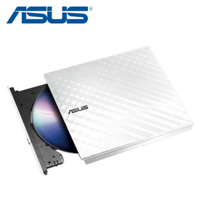 ASUS 華碩 SDRW-08D2S-U 外接DVD燒錄機 白