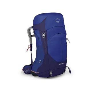 【Osprey】Sirrus 44 透氣網架健行登山背包 44L 女款 漿果藍(登山背包 健行背包 運動背包)