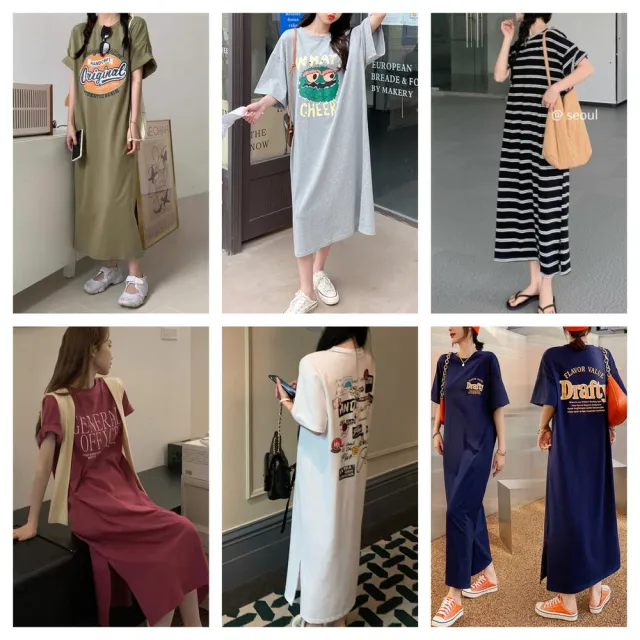 【SCL 南加州丹寧】女裝 大碼 日系 涼感 SCL 韓系自在穿連身裙 6款選