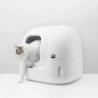 【PETKIT 佩奇】MOMO獨家-全自動智能貓砂機MAX Light(自動貓砂盆/自動貓便盆/智能貓廁所)