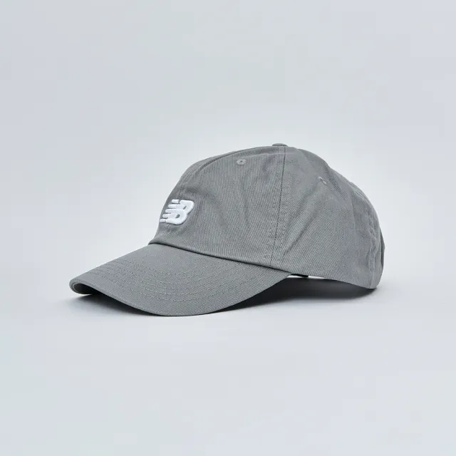 【NEW BALANCE】Hat 男款 女款 灰色 復古 刺繡LOGO 運動 休閒 老帽 棒球帽 LAH91014SLA
