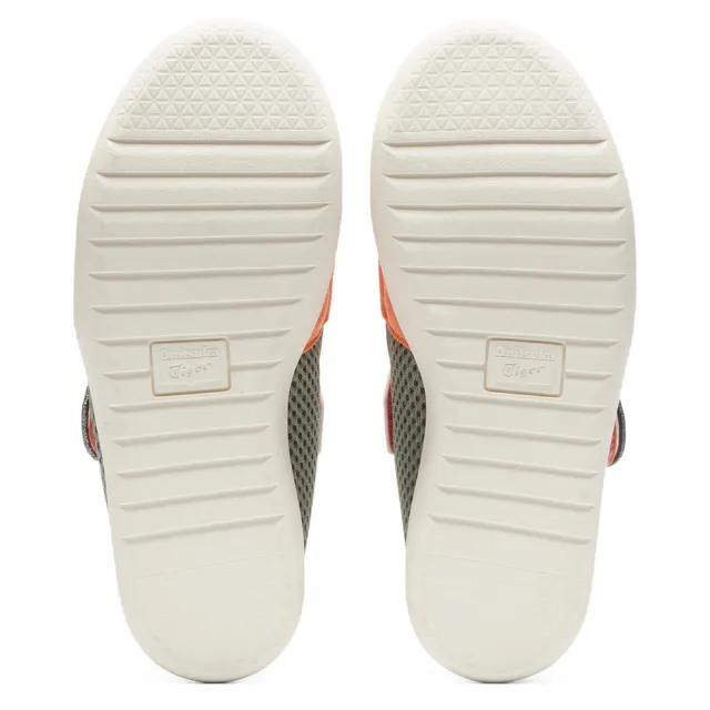 【Onitsuka Tiger】鬼塚虎 KIDS 軍綠橘配色 MEXICO 66 SANDAL 大童鞋 休閒鞋 (1184A198-800)