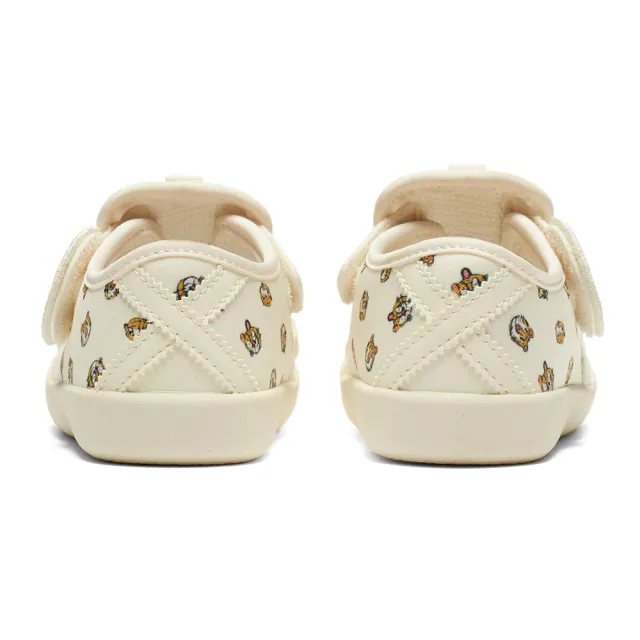 【Onitsuka Tiger】鬼塚虎 KIDS 米底滿版老虎印花 MEXICO 66 SANDAL 大童鞋 休閒鞋 (1184A215-100)