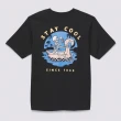 【VANS 官方旗艦】Stay Cool 中童款黑色短袖T恤
