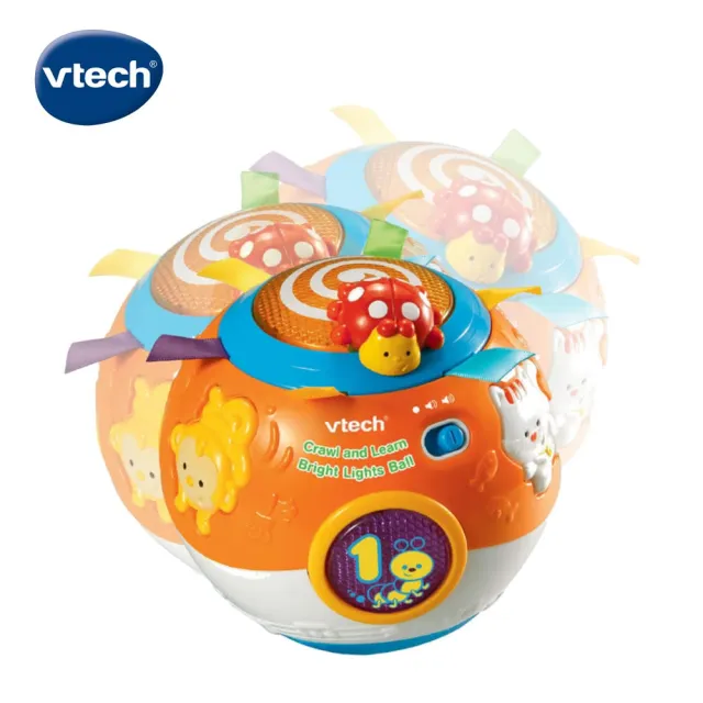 【Vtech】炫彩聲光滾滾球(正版代理商公司貨)