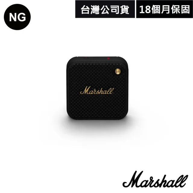 【Marshall】Willen攜帶式藍牙喇叭/公司貨(福利品 古銅黑 奶油白)