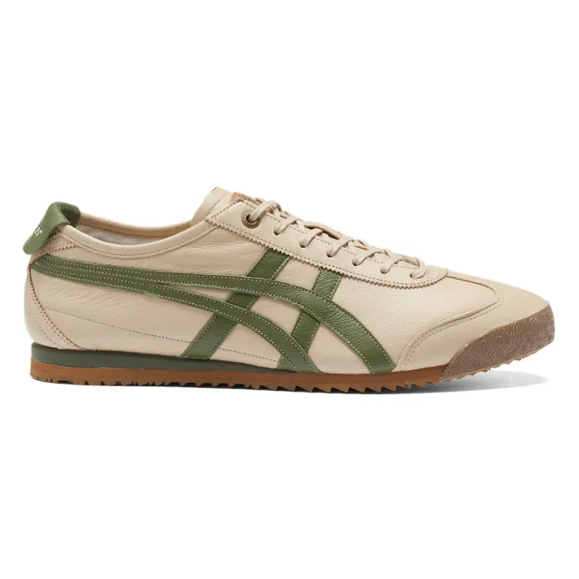 Onitsuka Tiger】鬼塚虎淺棕底綠虎爪紋MEXICO 66 SD 休閒鞋(1183A872