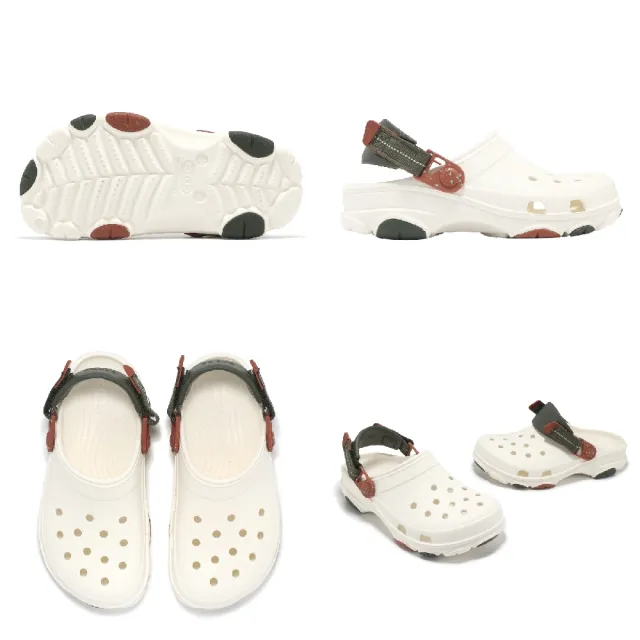 【Crocs】洞洞鞋 All Terrain Clog 男鞋 女鞋 粉筆色 特林克駱格 涼拖鞋 卡駱馳(2063400WV)