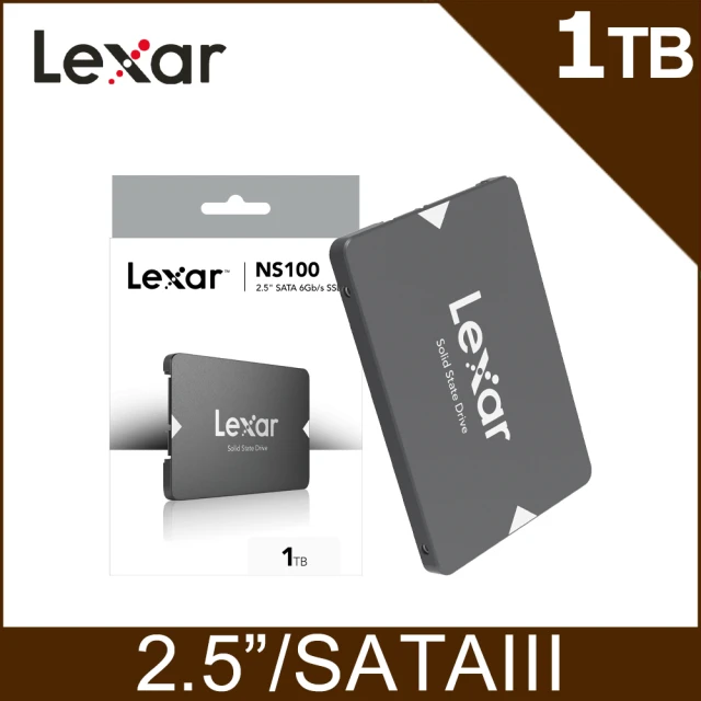 Lexar 雷克沙 NS100 2.5吋 SATA III 1TB 固態硬碟