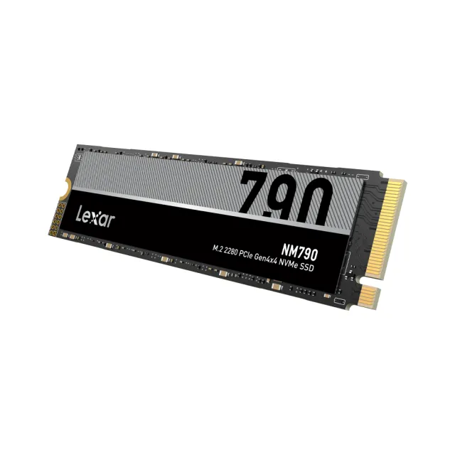 【Lexar 雷克沙】NM790 1TB Gen4 M.2 2280 PCIe NVMe ssd固態硬碟 5年保 最高讀取7400MB/s PS5兼容
