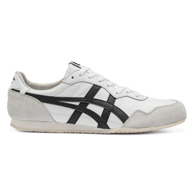 【Onitsuka Tiger】Onitsuka Tiger鬼塚虎-白底黑虎爪紋皮革 SERRANO(1183C197-100)