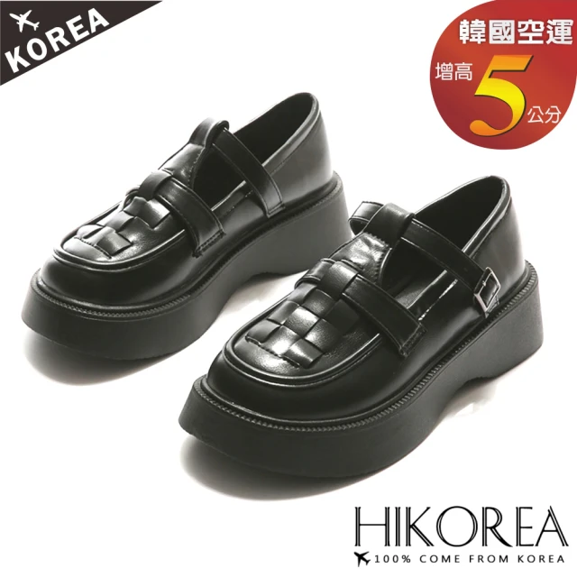 HIKOREA 韓國空運。比例推薦8CM厚底老爹鞋 休閒鞋 
