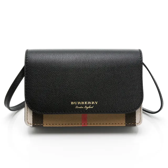 【BURBERRY 巴寶莉】HAMPSHIRE 經典WOC 肩/斜背包(2色)