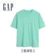 【GAP】男女同款 素色短袖素T 滑滑T系列-多色可選(602764)