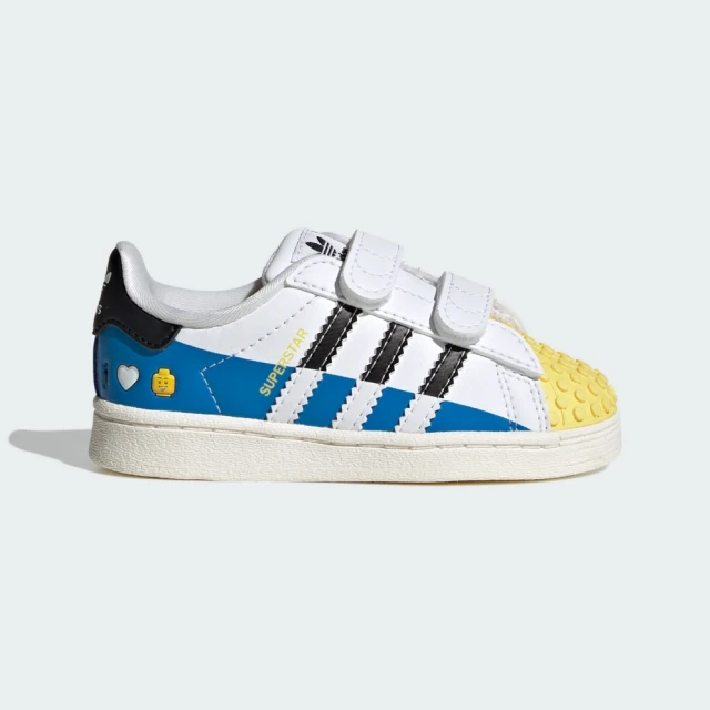 adidas 愛迪達adidas 官方旗艦 LEGO X SUPERSTAR 運動休閒鞋 貝殼 嬰幼童鞋 - Originals IF2913