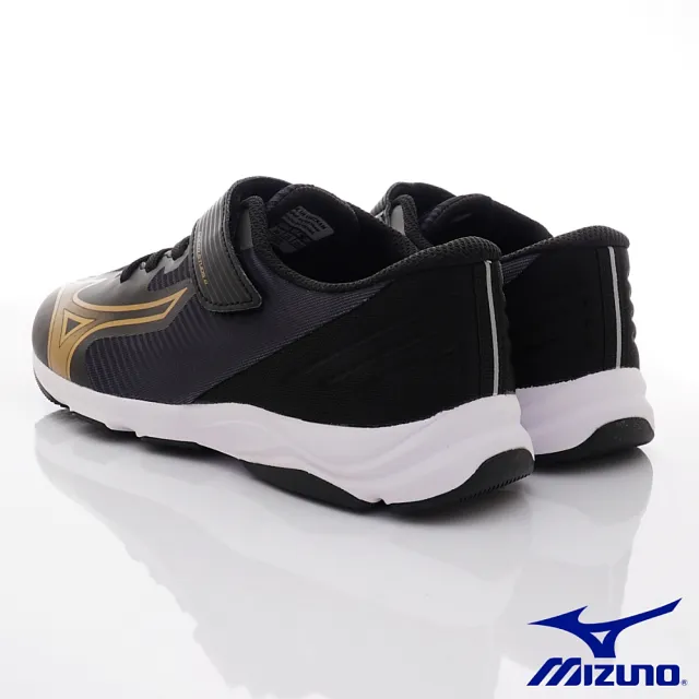 【MIZUNO 美津濃】Speed Studs Belt 4大童慢跑鞋(K1GC242302黑金-18-24.5cm)