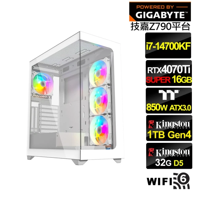 技嘉平台 i7廿核GeForce RTX 4070TIS{戰