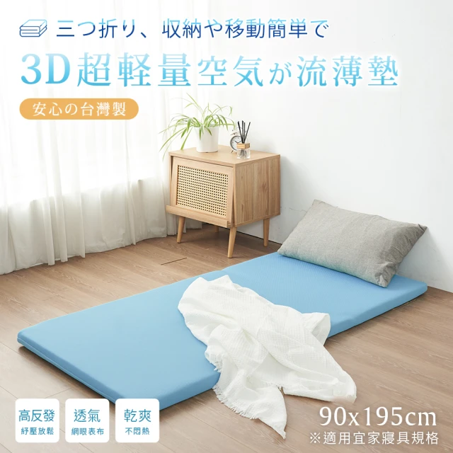 加厚透氣纖維棉雙人床墊150*200cm厚8cm(日式床墊/