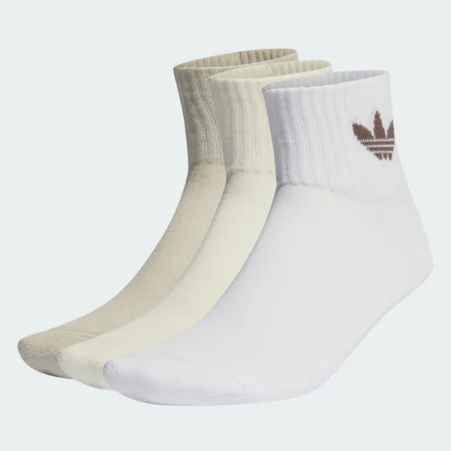 【adidas 官方旗艦】腳踝襪 3 雙入 男/女 - Originals IU2699