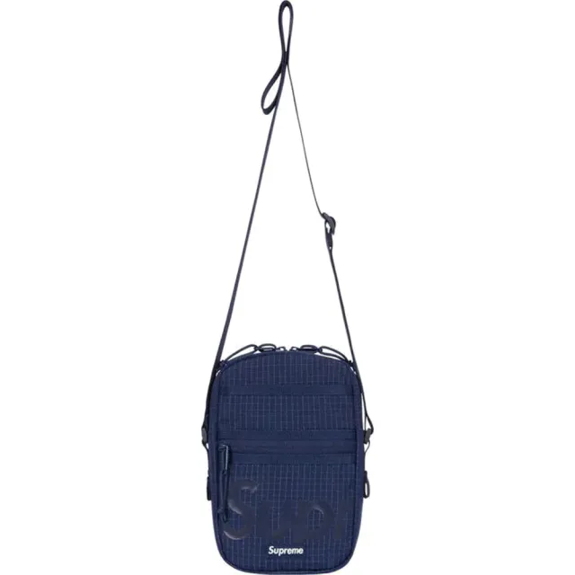 【SUPREME】Supreme 24SS Shoulder Bag 肩包 深藍/黑(側背包 肩背包)