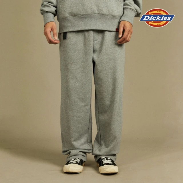 Dickies 男款碳灰色純棉耐穿多口袋設計工裝短褲｜DK0