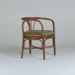 【山茶花家具】藤餐椅-藤條結構 室內椅DC112(原木色餐椅)