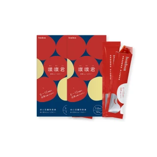 【bonbon】噗噗君順暢果凍赤小豆纖快版12包x2盒(調節體質/排除濕氣/促進代謝/減少熱量吸收/排便順暢)