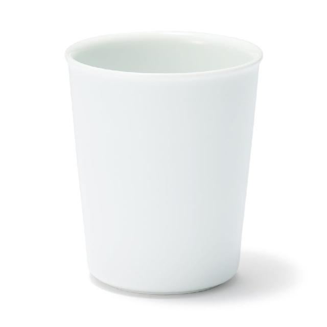 【MUJI 無印良品】白磁漱口杯 約直徑6.8x高8cm 約160ml