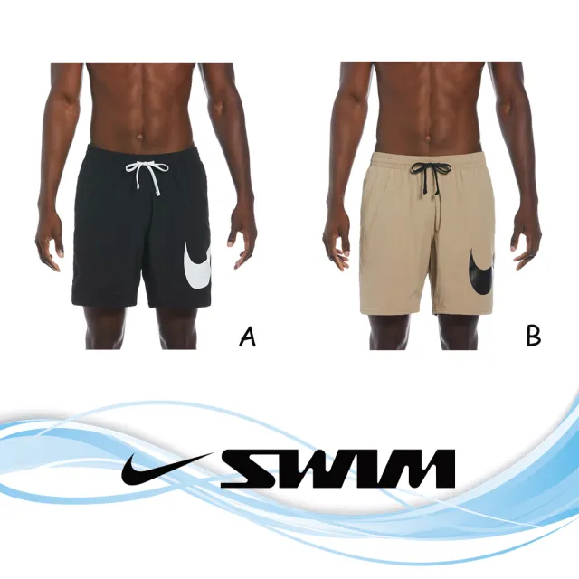 【NIKE 耐吉】SWIM 短褲 七吋海灘褲 男泳裝 運動 共兩款