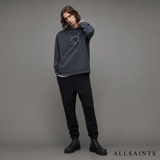 【ALLSAINTS】TIERRA 寬鬆連帽LOGO衛衣 MG079Z(寬鬆版型)