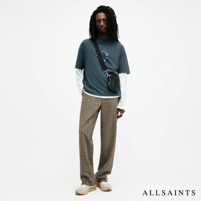 【ALLSAINTS】TIERRA 純棉寬鬆LOGO短袖T恤 MG294Y(寬鬆版型)