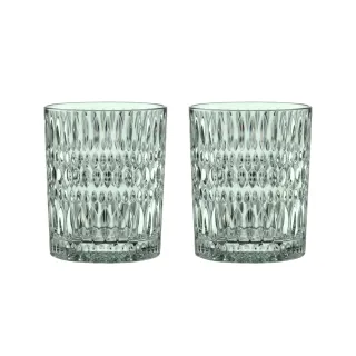 【Nachtmann】日耳曼之光Ethno系列-多用途/威士忌杯(2入 開心果綠)