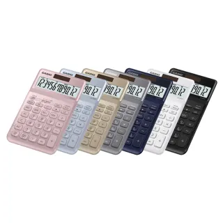 【CASIO 卡西歐】時尚霧面桌上型計算機JW-200SC/7色(12位元 辦公用品 計算機)