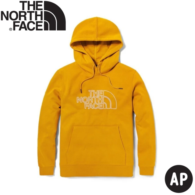 The North Face 女 保暖長袖連帽T恤 AP《黃》5AYY/大學T/帽T/連帽上衣(悠遊山水)