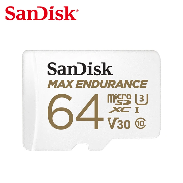 SanDisk 晟碟SanDisk 晟碟 Max Endurance microSDXC 64GB 記憶卡