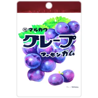 【丸川製果】葡萄風味口香糖(47g)