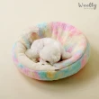【WOOLLY】歐若拉圓形寵物睡墊-M款