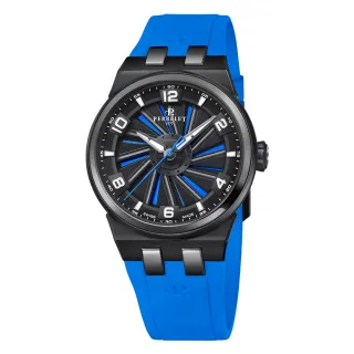 【PERRELET】旋風41鈦金屬錶款_BLUE_A4067/2