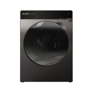 【SHARP 夏普】10.5公斤除菌離子AIoT洗脫烘滾筒洗衣機(ES-FKA105WDT)