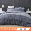 【HongYew 鴻宇】100%精梳棉 兩用被套床包組-多款任選(雙人特大)