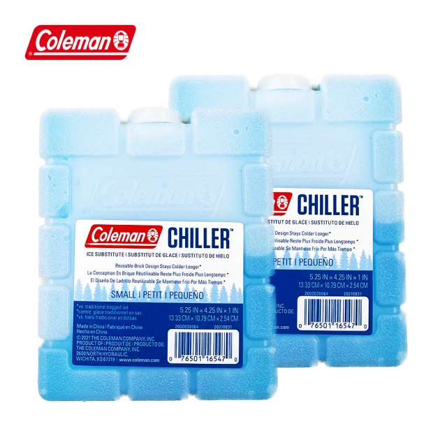 ColemanColeman CHILLER小保冷劑 / 2入組(冰寶 冰磚 保冰劑 保冷磚 凍磚 冰塊磚)