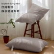 【ALAI寢飾工場】台灣製 石墨烯抗菌獨立筒枕 1入(纖維枕/舒眠枕)