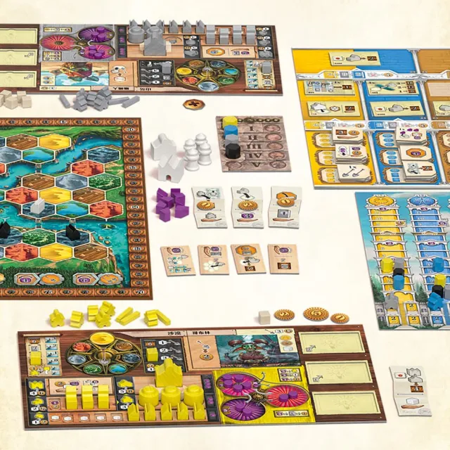 【新天鵝堡桌遊】神秘大地：大創造時代TERRA MYSTICA: AGE OF INNOVATION(玩家跑團讚)