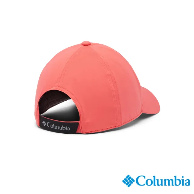 【Columbia 哥倫比亞 官方旗艦】中性-Coolhead™UPF50冰紗快排棒球帽-珊瑚紅(UCU01260XV/IS)
