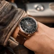 【MIDO 美度 官方授權】先鋒系列 復古風格機械腕錶-40mm/咖啡 母親節 禮物(M0404073606000)