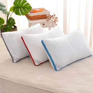 【LooCa】買1送1-微笑蝶型三段式獨立筒枕頭(共3色★限量出清)
